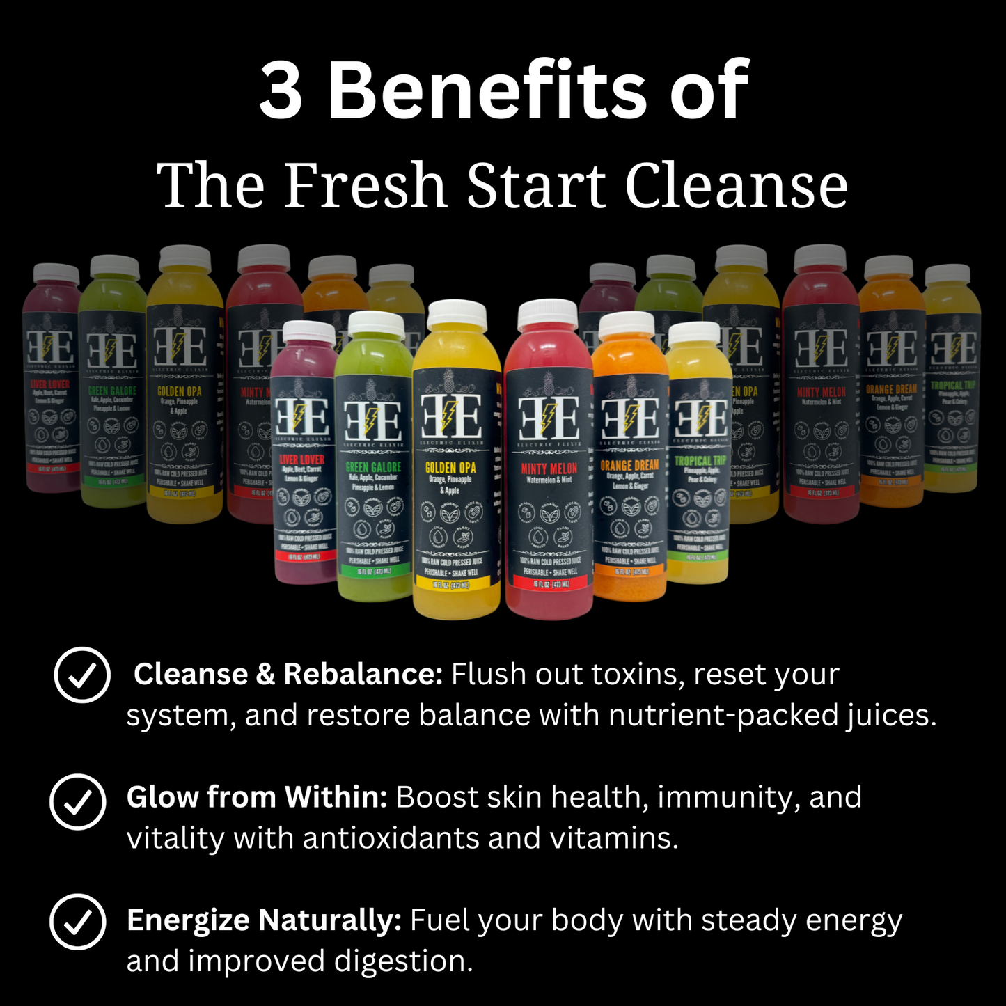 *Chicago Monday Delivery Only* 3 Day Fresh Start Cleanse